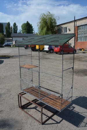 Вольер для кота. На окно.