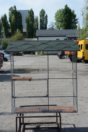 Вольер для кота. На окно.