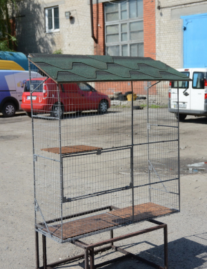 Вольер для кота. На окно.