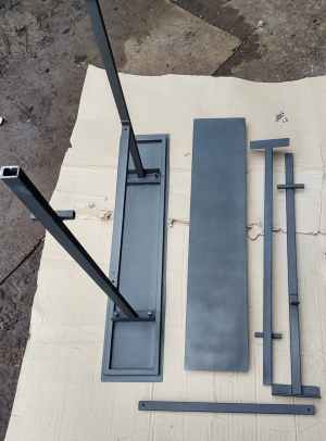 Лавка разборная из Металла (по почте). - 2