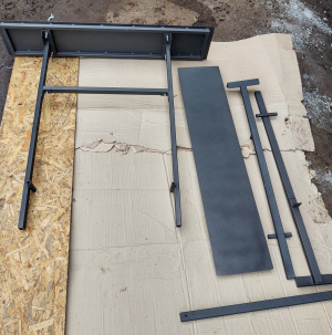 Лавка разборная из Металла (по почте). - 2