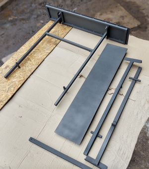 Лавка разборная из Металла (по почте). - 2