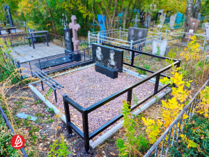 Оградка из проф. трубы 50х50