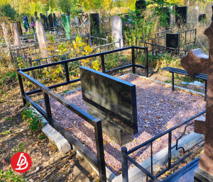 Оградка из проф. трубы 50х50