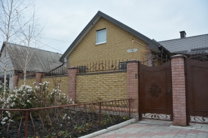 Ворота распашные из мет. листа