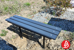 Лавочка обшитая полимером (ПВХ)