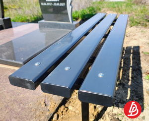 Лавочка обшитая полимером (ПВХ)