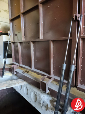 Люк в подвал двойной