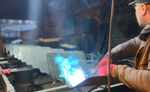 Лестница на одном косоуре