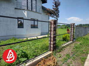 Забор из профнастила