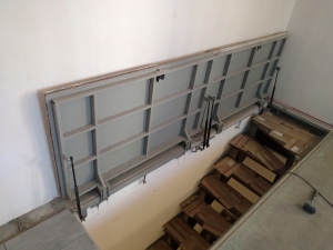 Люк на подвал - из двух частей