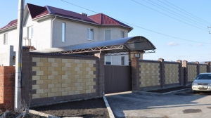 Навес из поликарбоната  POLYGAL