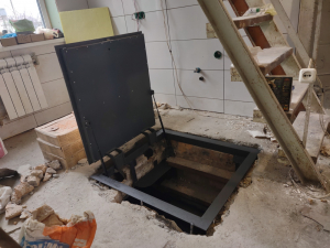 Люк под плитку