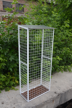 Вольер для кошек - белый.