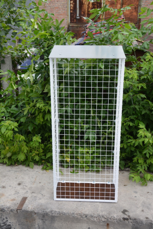 Вольер для кошек - белый.