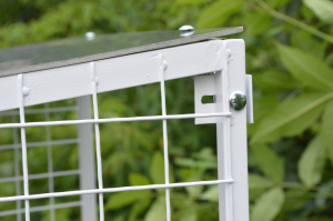 Вольер для кошек - белый.