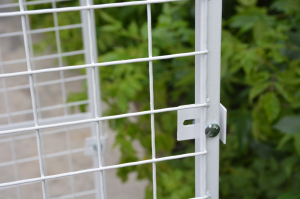 Вольер для кошек - белый.