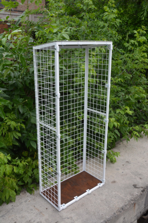 Вольер для кошек - белый.
