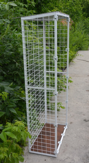 Вольер для кошек - белый.