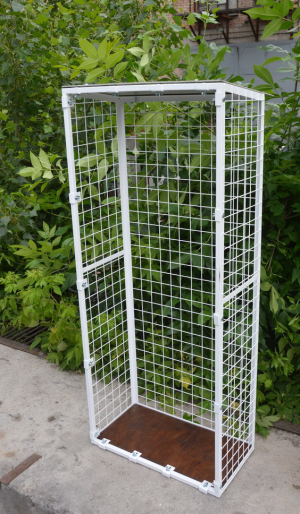 Вольер для кошек - белый.