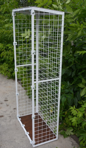 Вольер для кошек - белый.