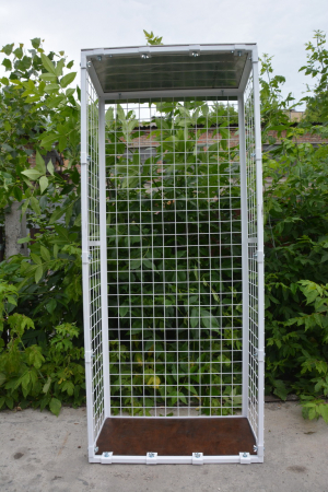 Вольер для кошек - белый.