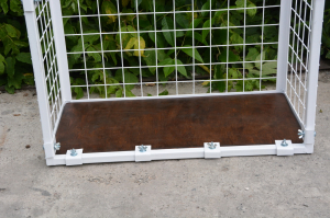 Вольер для кошек - белый.