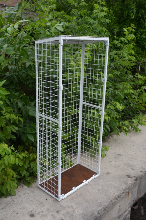 Вольер для кошек - белый.