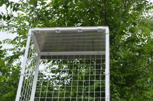 Вольер для кошек - белый.