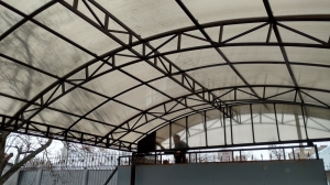 Навес из поликарбоната  POLYGAL