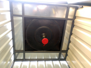 Душ - туалет металлический