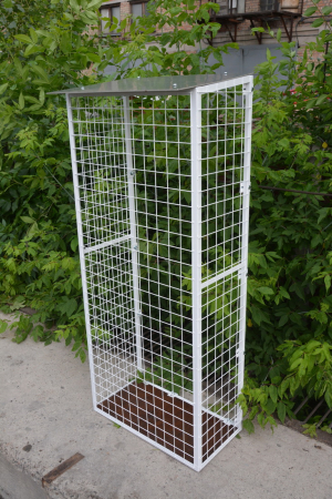 Вольер для кошек - белый.