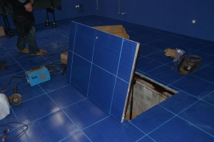 Люк под плитку