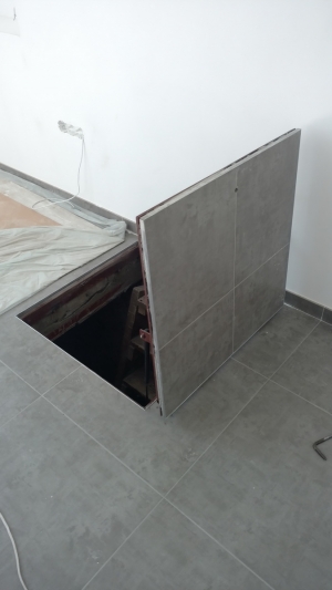 Люк под плитку