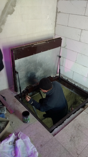 Люк под плитку