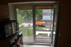 Вольер для кота. На окно.