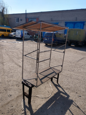 Вольер для кота. На окно.