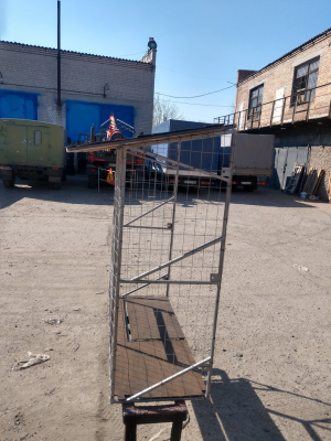 Вольер для кота. На окно.