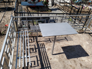 Лавочка из профильной трубы