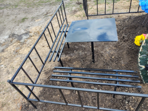 Лавочка из профильной трубы