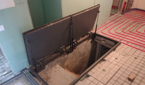 Люк под теплый пол