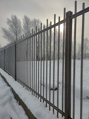 Забор решетчатый, простой