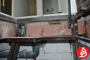 Люк в подвал под плитку