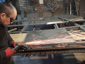 Ворота филенчатые