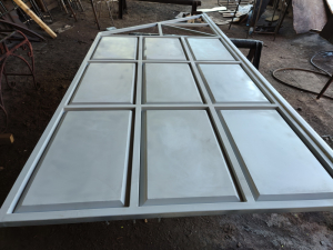 Ворота филенчатые