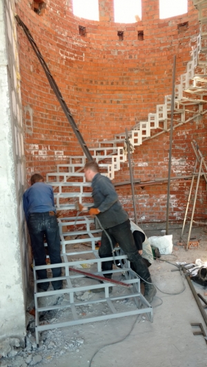 Радиусная лестница