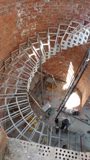 Радиусная лестница