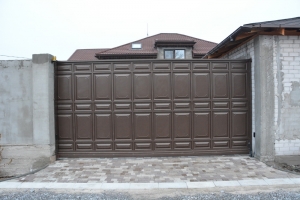 Ворота откатные, филенчатые