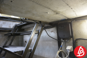 Люк автоматический обшитый