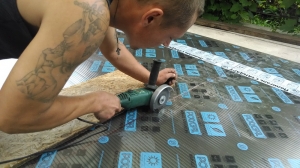 Навес из поликарбоната  POLYGAL